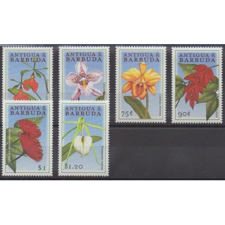 Antigua et Barbuda - 2000 - No 2760/2765 - Fleurs