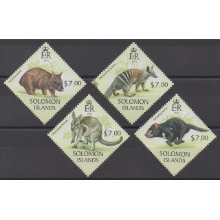 Solomon (Islands) - 2013 - Nb 1747/1750 - Mamals