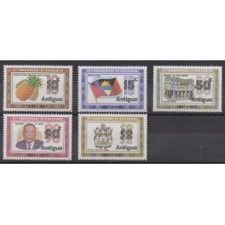 Antigua - 1977 - Nb 479/483 - Various Historics Themes
