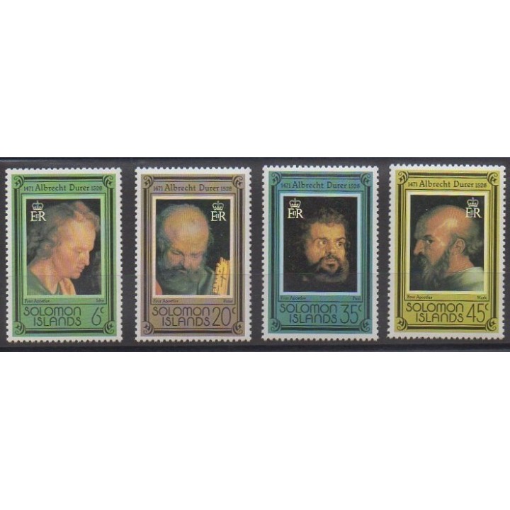 Salomon (Iles) - 1978 - No 355/358 - Peinture