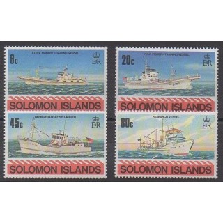 Salomon (Iles) - 1980 - No 402/405 - Navigation