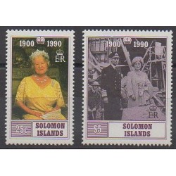 Solomon (Islands) - 1990 - Nb 694/695 - Royalty