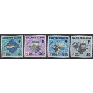 Solomon (Islands) - 1991 - Nb 730/733 - Craft - Philately