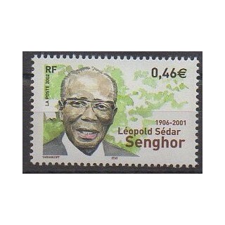 France - Poste - 2002 - No 3537 - Célébrités