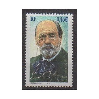 France - Poste - 2002 - No 3524 - Littérature