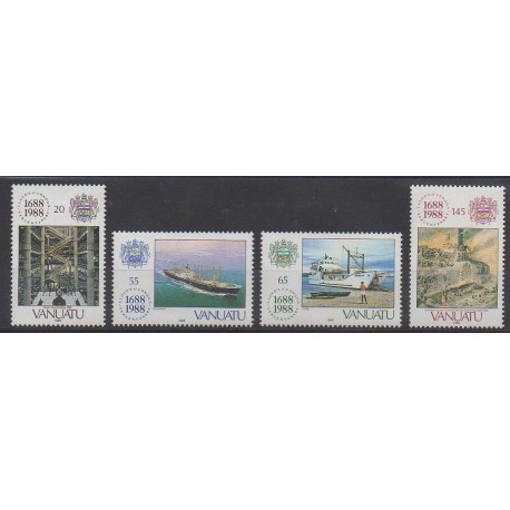 Vanuatu - 1988 - Nb 810/813