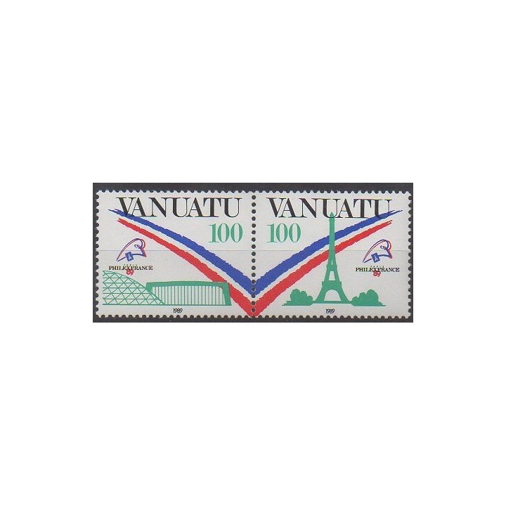 Vanuatu - 1989 - No 830/831 - Philatélie