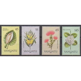 Vanuatu - 1990 - Nb 838/841 - Flowers