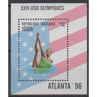 Togo - 1996 - No BF299 - Jeux Olympiques d'été