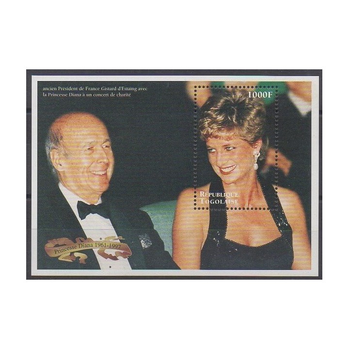 Togo - 1997 - No BF321 - Royauté - Principauté