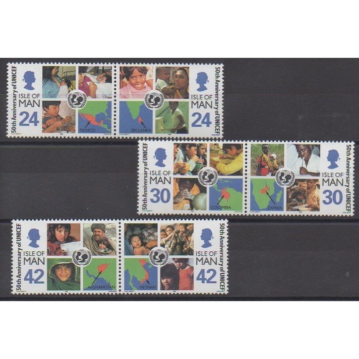 Man (Isle of) - 1996 - Nb 726/731 - Childhood