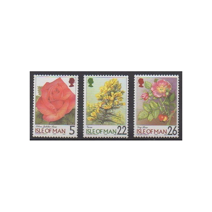 Man (Isle of) - 1999 - Nb 846/848 - Roses