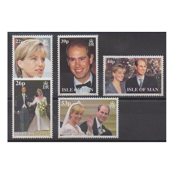 Man (Ile de) - 1999 - No 866/870 - Royauté - Principauté