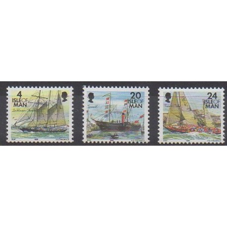 Man (Isle of) - 1996 - Nb 719/721 - Boats