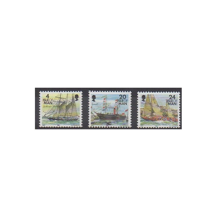 Man (Isle of) - 1996 - Nb 719/721 - Boats