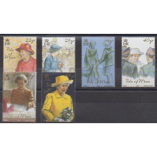 Man (Isle of) - 2001 - Nb 982/987 - Royalty