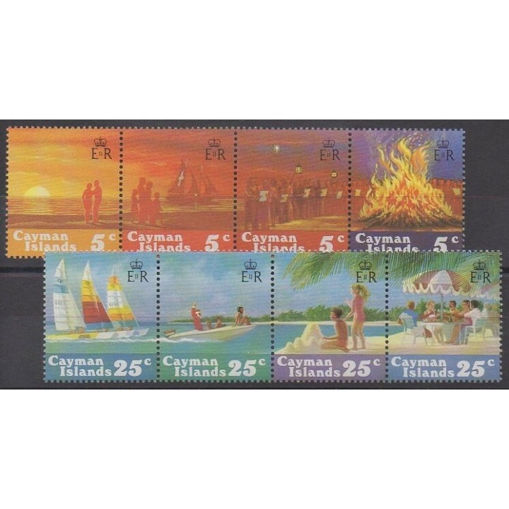 Caïmans (Iles) - 1984 - No 535/542 - Noël
