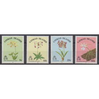 Cayman ( Islands) - 1985 - Nb 547/550 - Flowers