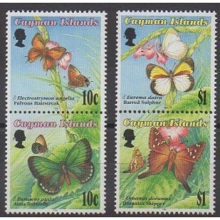 Caïmans (Iles) - 1994 - No 735/738 - Insectes