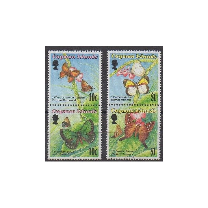 Caïmans (Iles) - 1994 - No 735/738 - Insectes