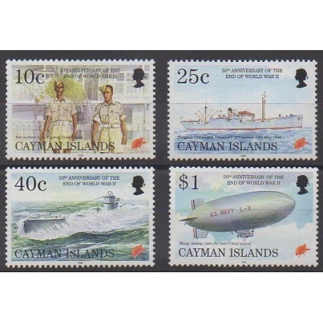 Caïmans (Iles) - 1995 - No 751/754 - Seconde Guerre Mondiale