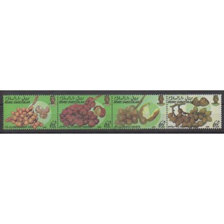Brunei - 1989 - Nb 415A/415D - Fruits or vegetables