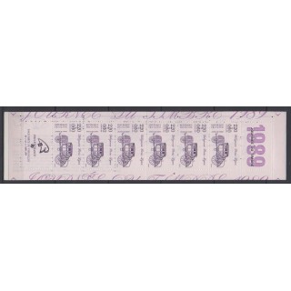 France - Booklets - Stamp day - 1989 - Nb BC2578A - Transport