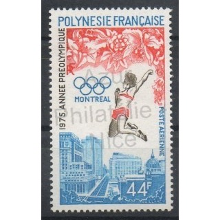 Stamps - Theme summer olympics - Polynesia - Airmail - 1975- Nb PA 96