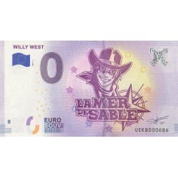 Billet souvenir - 60 - Willy West - 2018-1 - No 686