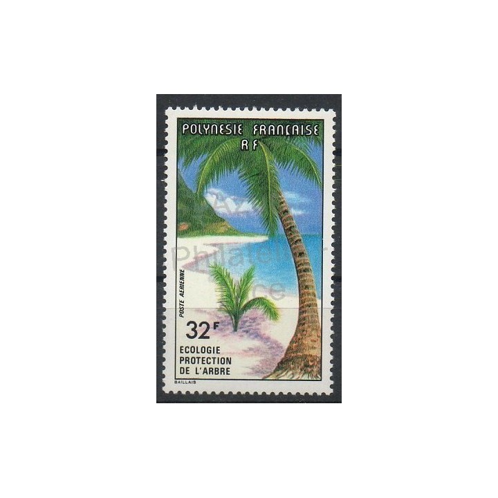 Stamps - Theme environment - Polynesia - Airmail - 1977- Nb PA128