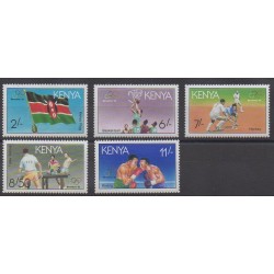 Kenya - 1991 - No 529/533 - Jeux Olympiques d'été