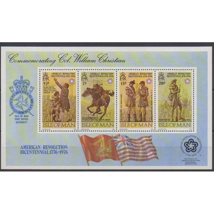 Man (Isle of) - 1976 - Nb BF2 - Various Historics Themes