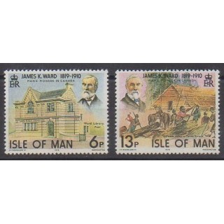 Man (Ile de) - 1978 - No 127/128 - Célébrités