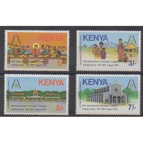 Kenya - 1985 - Nb 339/342 - Religion