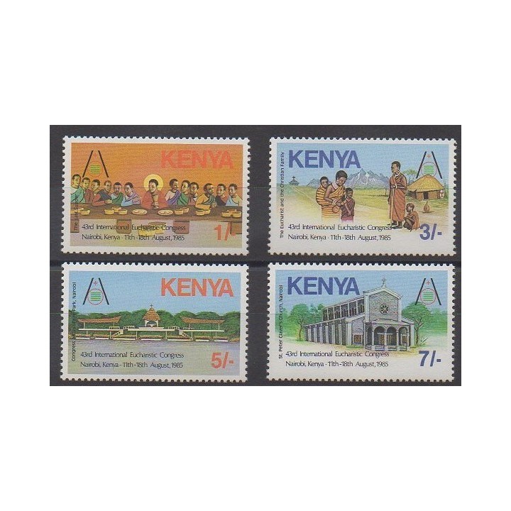 Kenya - 1985 - No 339/342 - Religion