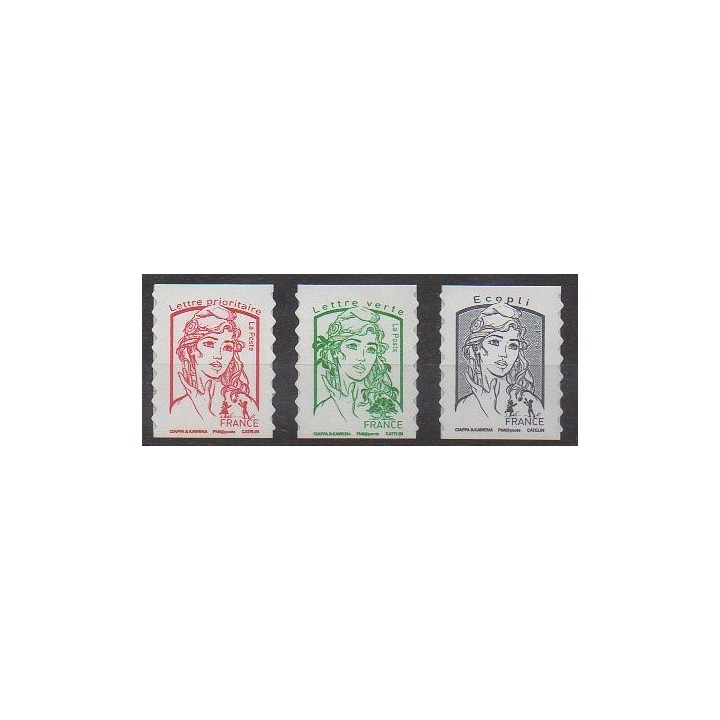 France - Self-adhesive - 2016 - Nb 1214/1215A