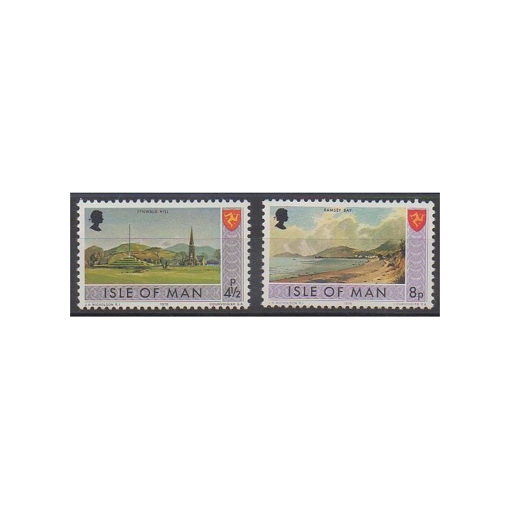 Man (Isle of) - 1975 - Nb 41/42 - Sights
