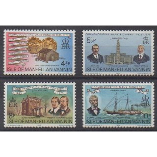 Man (Isle of) - 1975 - Nb 43/46 - Various Historics Themes