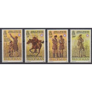 Man (Isle of) - 1976 - Nb 63/66 - Various Historics Themes