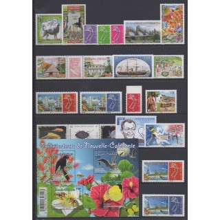 New Caledonia - Complete year - 2018 - Nb 1326/1351