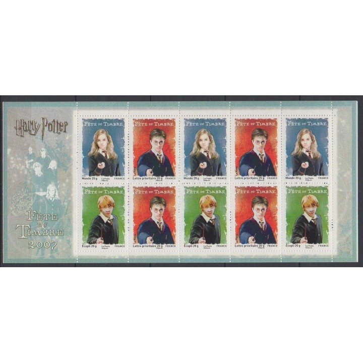 France - Carnets - 2007 - No BC4024a - Littérature - Cinéma