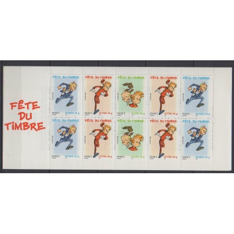 France - Booklets - Stamp day - 2006 - Nb BC3877Ba - Cartoons - Comics