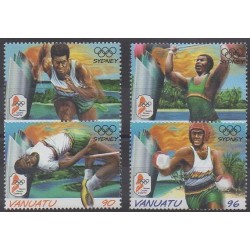 Vanuatu - 2000 - No 1093/1096 - Jeux Olympiques d'été