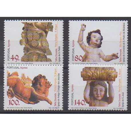 Portugal (Azores) - 1997 - Nb 452/455 - Art