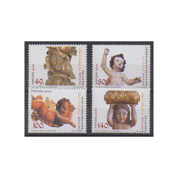 Portugal (Açores) - 1997 - No 452/455 - Art