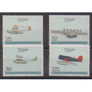 Portugal (Açores) - 1987 - No 375/378 - Aviation