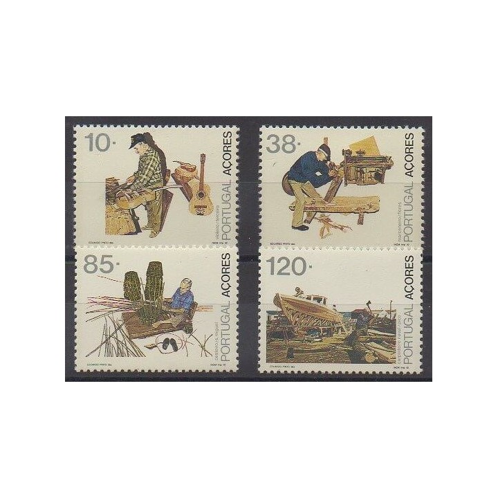 Portugal (Azores) - 1992 - Nb 416/419 - Craft