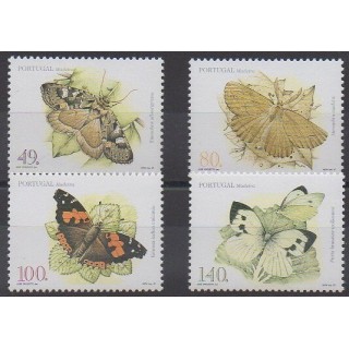 Portugal (Madeira) - 1997 - Nb 194/197 - Insects