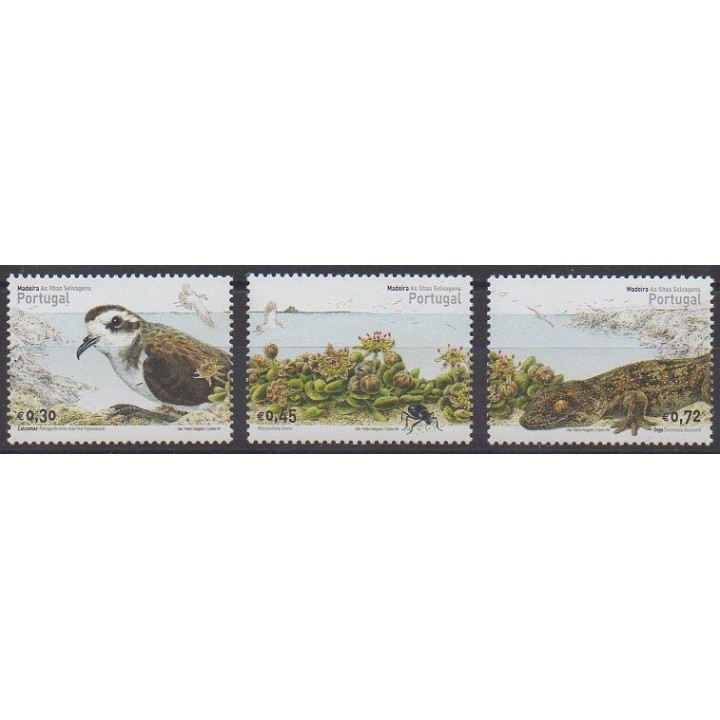 Portugal (Madère) - 2004 - No 237/239 - Animaux - Reptiles
