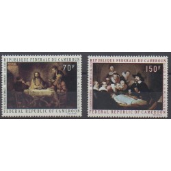 Cameroon - 1970 - Nb PA169/PA170 - Paintings - Easter